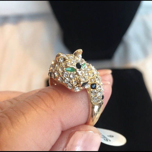 Pave Panther 🐆 Ring Size 6 Brand New - Picture 3 of 7